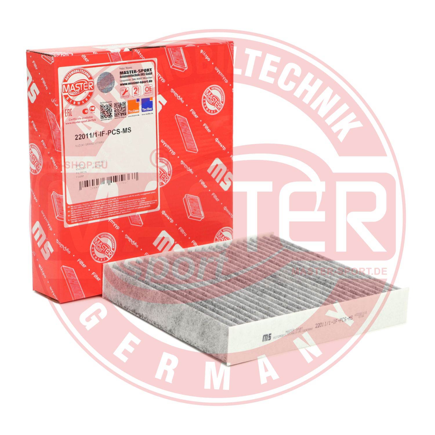 Filtru polen MASTERSPORT GERMANY 22011/1-IF-PCS-MS